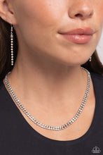 Load image into Gallery viewer, Dazzling Declaration White Necklace