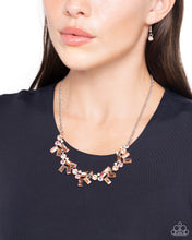 Load image into Gallery viewer, Serene Statement Orange Necklace