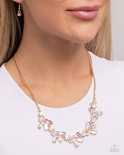Load image into Gallery viewer, Serene Statement Gold Necklace