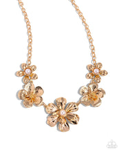 Load image into Gallery viewer, FLOWER Move Gold Necklace