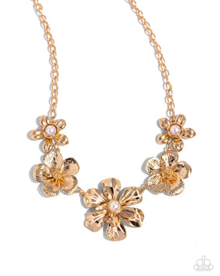 FLOWER Move Gold Necklace