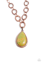 Load image into Gallery viewer, Tangible Tranquility Copper Necklace