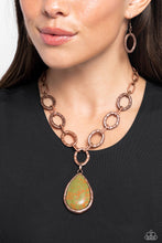 Load image into Gallery viewer, Tangible Tranquility Copper Necklace
