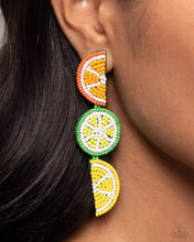 Load image into Gallery viewer, Fresh Fruit Multi Seed Bead Earrings