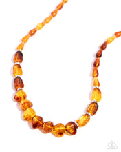 Load image into Gallery viewer, GLASSY Getaway Brown Necklace