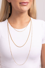 Load image into Gallery viewer, Layer Lockdown Gold Necklace