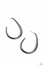 Load image into Gallery viewer, Exclusive Element Black Hoop Earrings