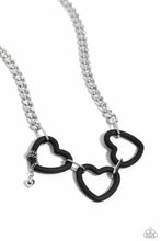 Load image into Gallery viewer, Heart Homage Black Necklace
