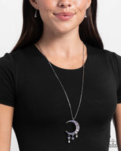 Load image into Gallery viewer, Lunar Landmark Purple Necklace