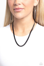 Load image into Gallery viewer, Spray Paint Sass Black Necklace