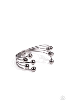 Assembly Line Black Cuff Bracelet