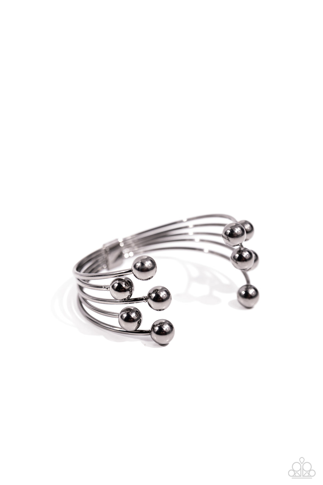 Assembly Line Black Cuff Bracelet