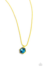 Load image into Gallery viewer, Sprinkle of Simplicity Yellow Necklace