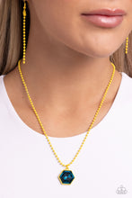Load image into Gallery viewer, Sprinkle of Simplicity Yellow Necklace
