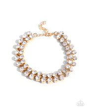 Load image into Gallery viewer, Once Upon A TIARA Gold Bracelet