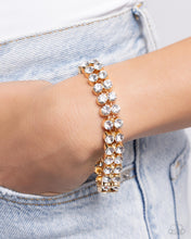 Load image into Gallery viewer, Once Upon A TIARA Gold Bracelet