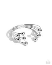 Load image into Gallery viewer, Assembly Line Silver Cuff Bracelet