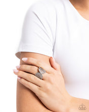 Load image into Gallery viewer, Pinched Promise White Ring
