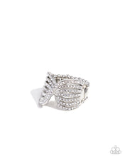 Load image into Gallery viewer, Pinched Promise White Ring