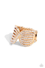 Load image into Gallery viewer, Pinched Promise Gold Ring