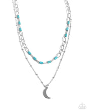 Load image into Gallery viewer, Lunar Lucidity Blue Necklace