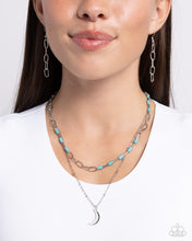 Load image into Gallery viewer, Lunar Lucidity Blue Necklace