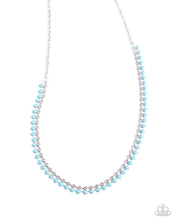 Load image into Gallery viewer, Colored Cadence Blue Necklace