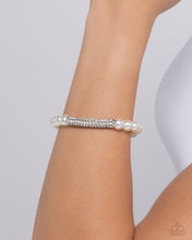 Load image into Gallery viewer, Elegance Embodied White Bracelet
