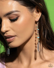 Load image into Gallery viewer, Quartz Qualification Green Earrings