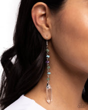 Load image into Gallery viewer, Quartz Qualification Green Earrings