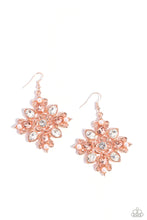 Load image into Gallery viewer, Fancy-Free Florals Copper Earrings