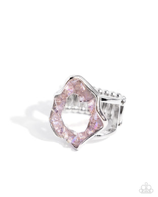 Geode Grace Pink Ring