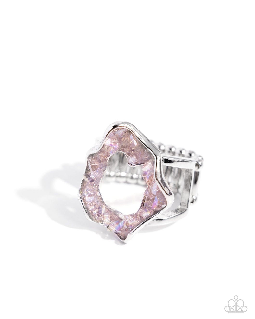 Geode Grace Pink Ring