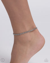 Load image into Gallery viewer, Dainty Declaration White Anklet