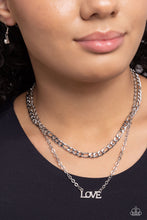 Load image into Gallery viewer, Lovely Layers White Necklace