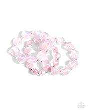 Load image into Gallery viewer, Glittery Gala Pink Bracelet