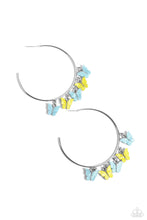 Load image into Gallery viewer, Bemusing Butterflies Blue Earrings