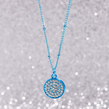 Load image into Gallery viewer, Bejeweled Basic Blue Necklace