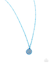 Load image into Gallery viewer, Bejeweled Basic Blue Necklace