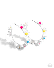Load image into Gallery viewer, Flower Vine Multi Hoop Earrings