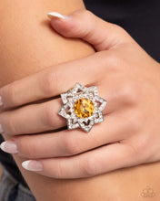 Load image into Gallery viewer, Pleasant Petals Yellow Ring
