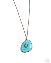 Load image into Gallery viewer, Horseshoe Hoedown Copper Necklace