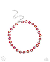 Load image into Gallery viewer, Floral Falsetto Red Choker