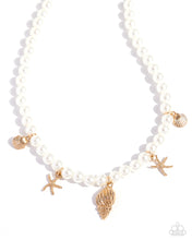 Load image into Gallery viewer, Beachcomber Beauty Gold Necklace