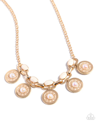 Alluring Ambience Gold Necklace