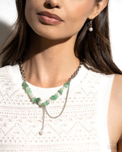 Load image into Gallery viewer, Nostalgically Noble Green Necklace