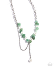 Load image into Gallery viewer, Nostalgically Noble Green Necklace