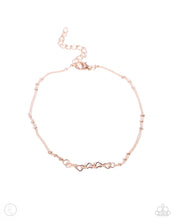 Load image into Gallery viewer, Satellite Shimmer  Rose Gold Anklet