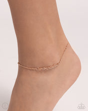 Load image into Gallery viewer, Satellite Shimmer  Rose Gold Anklet