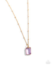 Load image into Gallery viewer, Suave Simplicity Purple Necklace